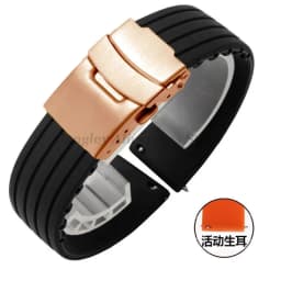 20mm 22mm Quick Release Silicone Watch Bands For Samsung Active 43mm 47mm for Fossil Watch Strap 18mm 24mm Rubber Sport Bands