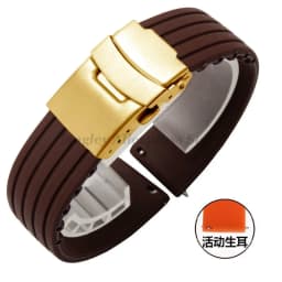 20mm 22mm Quick Release Silicone Watch Bands For Samsung Active 43mm 47mm for Fossil Watch Strap 18mm 24mm Rubber Sport Bands