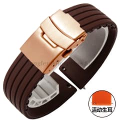 20mm 22mm Quick Release Silicone Watch Bands For Samsung Active 43mm 47mm for Fossil Watch Strap 18mm 24mm Rubber Sport Bands