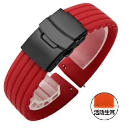 20mm 22mm Quick Release Silicone Watch Bands For Samsung Active 43mm 47mm for Fossil Watch Strap 18mm 24mm Rubber Sport Bands