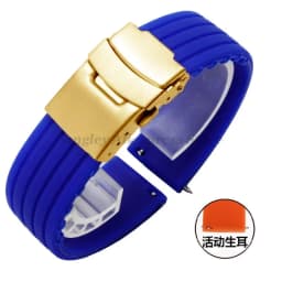 20mm 22mm Quick Release Silicone Watch Bands For Samsung Active 43mm 47mm for Fossil Watch Strap 18mm 24mm Rubber Sport Bands