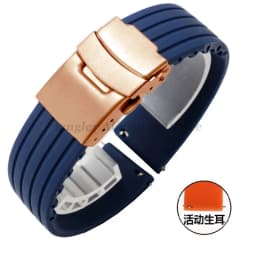 20mm 22mm Quick Release Silicone Watch Bands For Samsung Active 43mm 47mm for Fossil Watch Strap 18mm 24mm Rubber Sport Bands