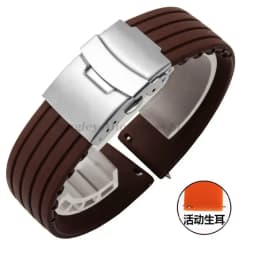 20mm 22mm Quick Release Silicone Watch Bands For Samsung Active 43mm 47mm for Fossil Watch Strap 18mm 24mm Rubber Sport Bands