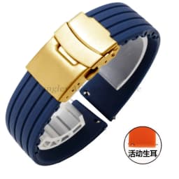20mm 22mm Quick Release Silicone Watch Bands For Samsung Active 43mm 47mm for Fossil Watch Strap 18mm 24mm Rubber Sport Bands