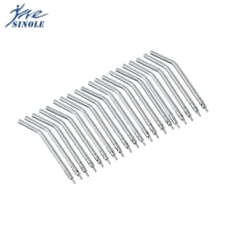 10pcs Dental 3 Way Syringe Tips Air Water Spray Triple Syringe for 3 Way Tube Stainless Steel Syringe Spray Nozzles Tips