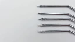 10pcs Dental 3 Way Syringe Tips Air Water Spray Triple Syringe for 3 Way Tube Stainless Steel Syringe Spray Nozzles Tips