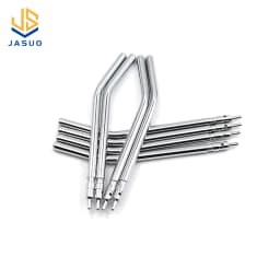 10pcs Dental 3 Way Syringe Tips Air Water Spray Triple Syringe for 3 Way Tube Stainless Steel Syringe Spray Nozzles Tips