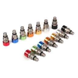 M5 Bleed Waterproof front Fork Bleeder Relief Valve Fork Relief Valve Fit CRF YZF KXF Fork Bleed Valve Stainless steel