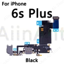 AiinAnt USB Charging Port Charger Dock Connector Charging Flex Cable For iPhone 6 6s Plus 5S SE 2020 2022 Phone Repair Parts