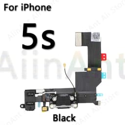 AiinAnt USB Charging Port Charger Dock Connector Charging Flex Cable For iPhone 6 6s Plus 5S SE 2020 2022 Phone Repair Parts