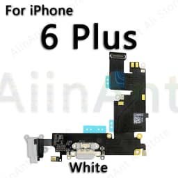 AiinAnt USB Charging Port Charger Dock Connector Charging Flex Cable For iPhone 6 6s Plus 5S SE 2020 2022 Phone Repair Parts