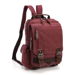 New Small Canvas Backpack Men Travel Back Pack Multifunctional Shoulder Bag for Women Laptop Rucksack School Bags Female Daypack