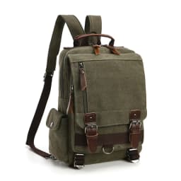 New Small Canvas Backpack Men Travel Back Pack Multifunctional Shoulder Bag for Women Laptop Rucksack School Bags Female Daypack