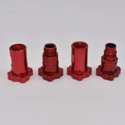 New Spray Gun Cup Adapter Paint Spray Gun Connector For Spray Paint Gun Disposable Measuring Cup Red Quick Connector