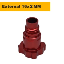 New Spray Gun Cup Adapter Paint Spray Gun Connector For Spray Paint Gun Disposable Measuring Cup Red Quick Connector