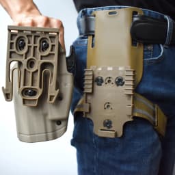 Quick Locking System Kit, QLS 19 22, Mid-low Belt Loop, Thigh Leg Strap, Tactical Gun Holster Attachment Drop Leg Platform