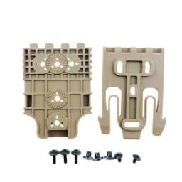 Quick Locking System Kit, QLS 19 22, Mid-low Belt Loop, Thigh Leg Strap, Tactical Gun Holster Attachment Drop Leg Platform