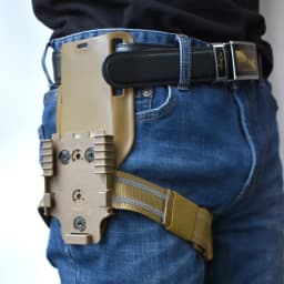 Quick Locking System Kit, QLS 19 22, Mid-low Belt Loop, Thigh Leg Strap, Tactical Gun Holster Attachment Drop Leg Platform