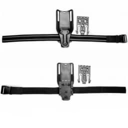 Quick Locking System Kit, QLS 19 22, Mid-low Belt Loop, Thigh Leg Strap, Tactical Gun Holster Attachment Drop Leg Platform