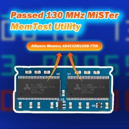 RetroScaler MisTer SDRAM 32MB(v2.2)/128MB(v3.0) Manual Welding Extra Slim Board for MisTer FPGA DE10-Nano