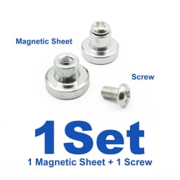10Sets/lot M3 H:8-10 mm Magnet Column Magnetic Screw For LED Ceiling Light Mounting Cylinders Magnet Kits Of Lamp Fitting Plate