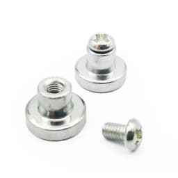 10Sets/lot M3 H:8-10 mm Magnet Column Magnetic Screw For LED Ceiling Light Mounting Cylinders Magnet Kits Of Lamp Fitting Plate