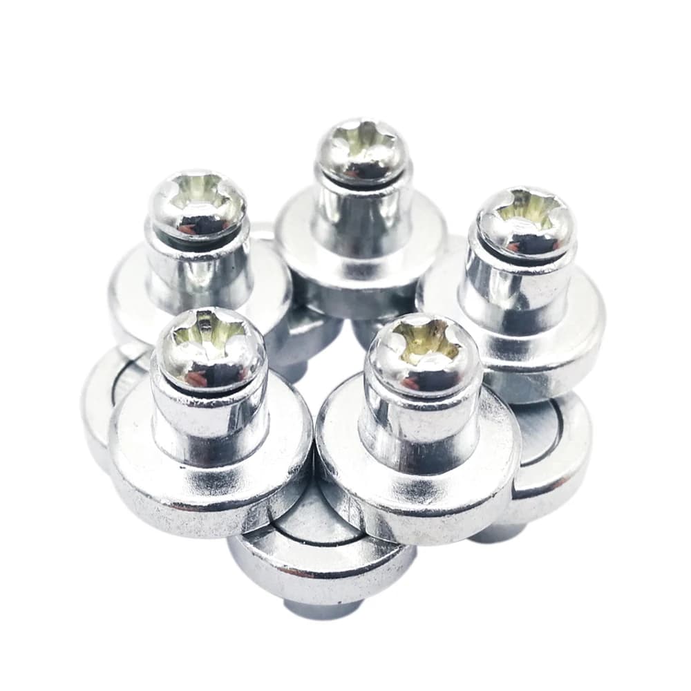 10Sets/lot M3 H:8-10 mm Magnet Column Magnetic Screw For LED Ceiling Light Mounting Cylinders Magnet Kits Of Lamp Fitting Plate