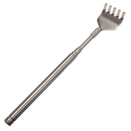 1pcs Stainless Steel Telescopic Back Scratcher Telescopic Pen Clip Portable Back Scratcher Itch Massage Tool