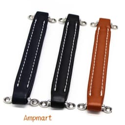 Guitar Amplifier Handles Vintage Style Leather Handles for Guitar Wood Cabinets Hardware Handles 1PC