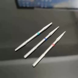 1pcs Double Side Tungsten Blue Carbide Nail Drill Bit Electric Nail Mills Cutter Manicure Machine Nail Files Accessories