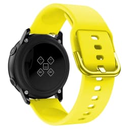 Silicone Original 20mm band Strap For Samsung Galaxy Watch Active 2 40/44mm / 3 41mm smartwatch wristband For Huawei GT 2 42mm