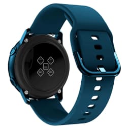 Silicone Original 20mm band Strap For Samsung Galaxy Watch Active 2 40/44mm / 3 41mm smartwatch wristband For Huawei GT 2 42mm