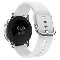 Silicone Original 20mm band Strap For Samsung Galaxy Watch Active 2 40/44mm / 3 41mm smartwatch wristband For Huawei GT 2 42mm
