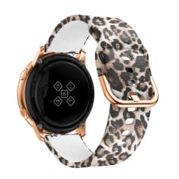 Silicone Original 20mm band Strap For Samsung Galaxy Watch Active 2 40/44mm / 3 41mm smartwatch wristband For Huawei GT 2 42mm