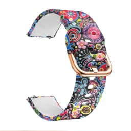 Silicone Original 20mm band Strap For Samsung Galaxy Watch Active 2 40/44mm / 3 41mm smartwatch wristband For Huawei GT 2 42mm