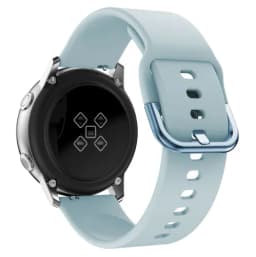 Silicone Original 20mm band Strap For Samsung Galaxy Watch Active 2 40/44mm / 3 41mm smartwatch wristband For Huawei GT 2 42mm