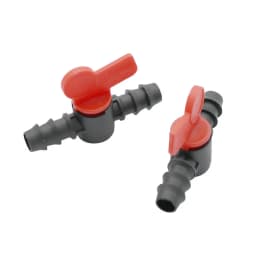 Irrigation Water Velocity Control Valve 1/2 Inch Garden Hose Connector Double Barb Pipeline Water Valve Water Pipe Connector 1Pc