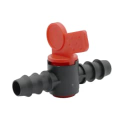Irrigation Water Velocity Control Valve 1/2 Inch Garden Hose Connector Double Barb Pipeline Water Valve Water Pipe Connector 1Pc