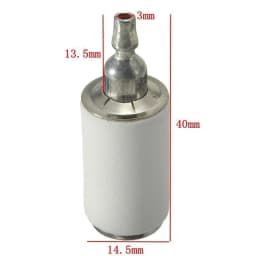 5 Pieces Quality Fuel Filter for Garden Machinery Brush Cutter Chainsaw