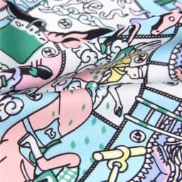 POBING Manual Hand Rolled Twill Silk Scarf Women Three Giraffes Square Scarves Echarpes Foulards Femme Wrap Bandana Hijab 90CM