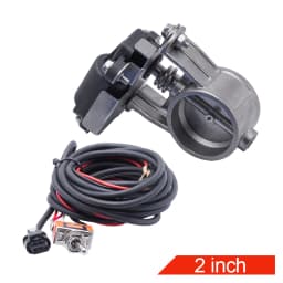 Electric Exhaust Control Valve 2"/2.36"/2.5"/2.75"/3" Inch Exhaust Control Valve - Low Pressure For Exhaust Catback Downpipe