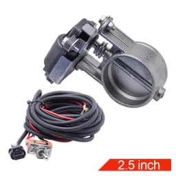 Electric Exhaust Control Valve 2"/2.36"/2.5"/2.75"/3" Inch Exhaust Control Valve - Low Pressure For Exhaust Catback Downpipe