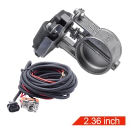 Electric Exhaust Control Valve 2"/2.36"/2.5"/2.75"/3" Inch Exhaust Control Valve - Low Pressure For Exhaust Catback Downpipe