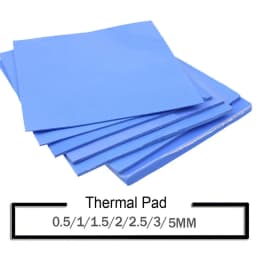 Thermal Pads GPU CPU VGA North Bridge Cooler Thermally Conductive Silicone 3.6 W/m K, 100x100mm 0.5mm 1mm 1.5mm 2mm 2.5m 3mm 5mm