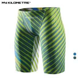 Man Swimming Shorts Uv Protection Endurance Athletic Training Swimsuit Racing Summer Swimming Tight Shorts Swimwear