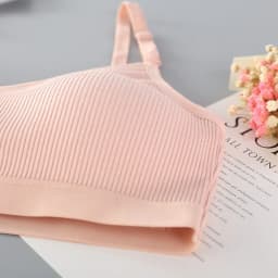 Women Padded Bras Tube Top Non-wire Underwear Solid Color Female Sexy Lingerie Comfort Bandeau Crop Top Adjust Straps Intimates
