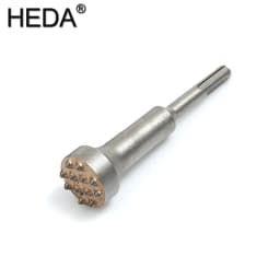12/16Teeth SDS PLUS Shank Electric Hammer Carbide Chisel Drill Bit For Gouging The Surface Of Concrete Cement Wall Slab Viaduct