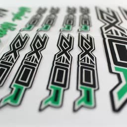 Motorcycle Body Sticker Reflective Waterproof Helmet Fuel Tank Tail Box zx10r Logo Decals Kit Set For KAWASAKI ZX-10R zx 10r