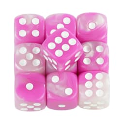 Mix Color Effect 12mm D6 Double Cube Playing for Gambling Board Game,Tabletop Game,games Poker Dice,