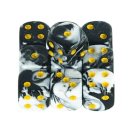 Mix Color Effect 12mm D6 Double Cube Playing for Gambling Board Game,Tabletop Game,games Poker Dice,